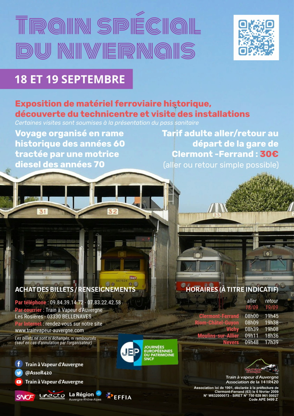 Portes ouvertes SNCF Nevers Affich16