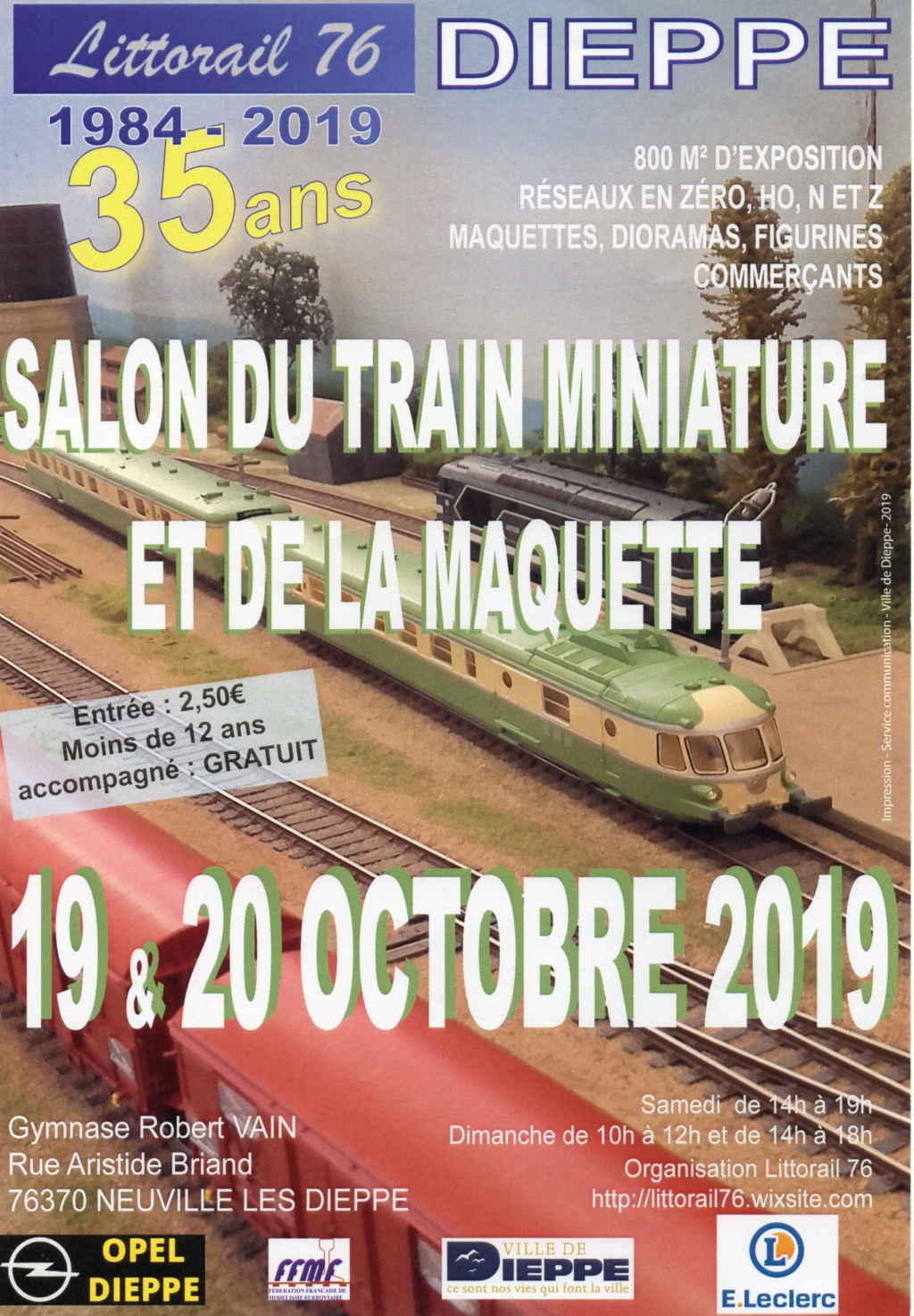 Salon du train miniature Dieppe (76) 19 & 20 oct 2019 Img68910