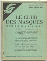[Revue] Le club des masques / Librairie des Champs-Elysées Le_clu17