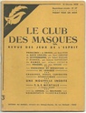 [Revue] Le club des masques / Librairie des Champs-Elysées Le_clu23