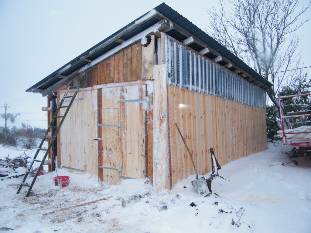 Fabrication d'une bergerie dans le Cantal Berger34