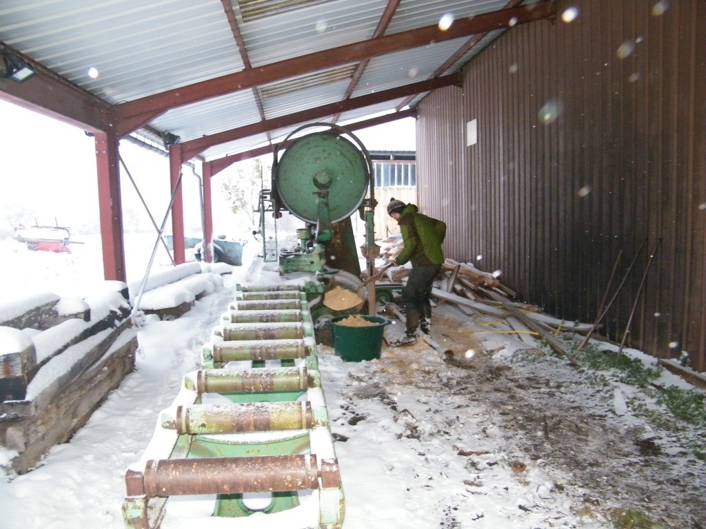 Fabrication d'une bergerie dans le Cantal Berger40