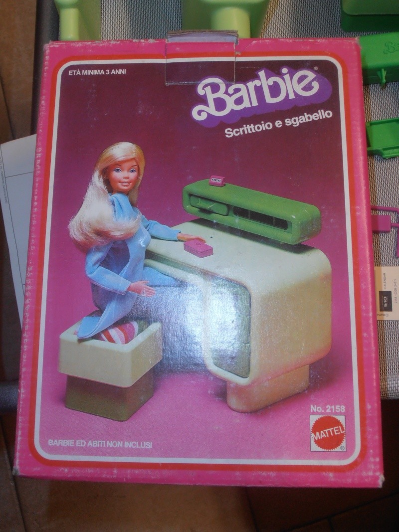 barbie - BARBIE SGABELLO E SCRITTOIO. 01010
