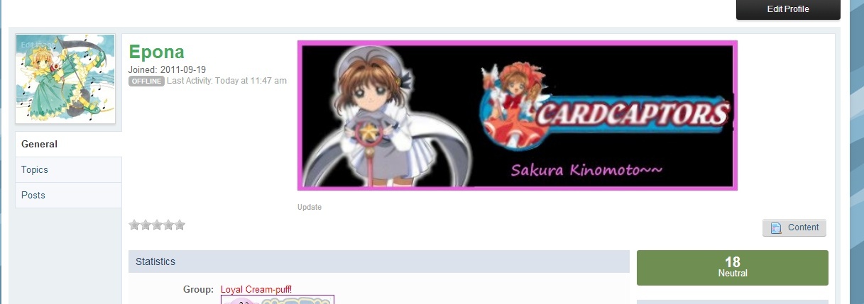 Comment on the profile banner of the user above you Viewin10