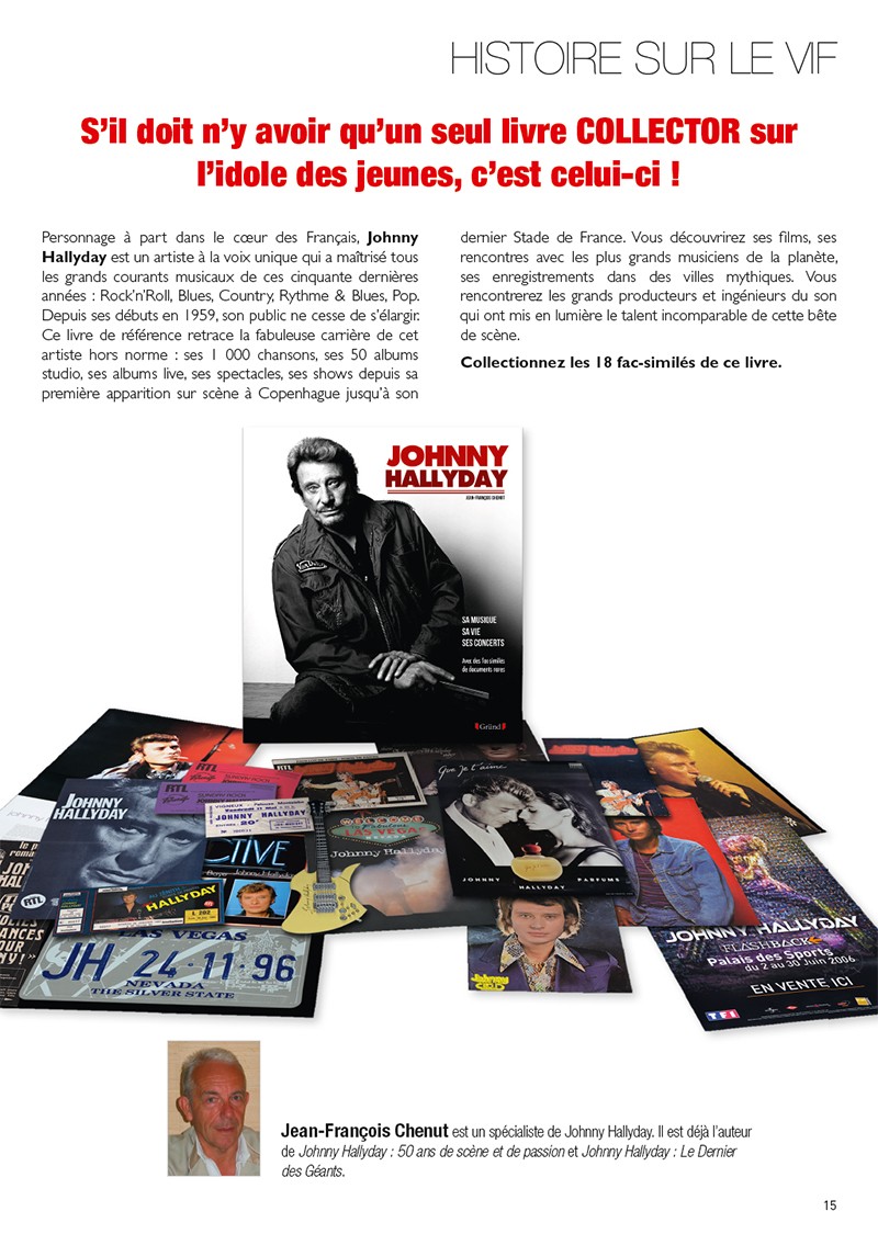 Johnny Hallyday sa musique, sa vie, ses concerts Chenut11