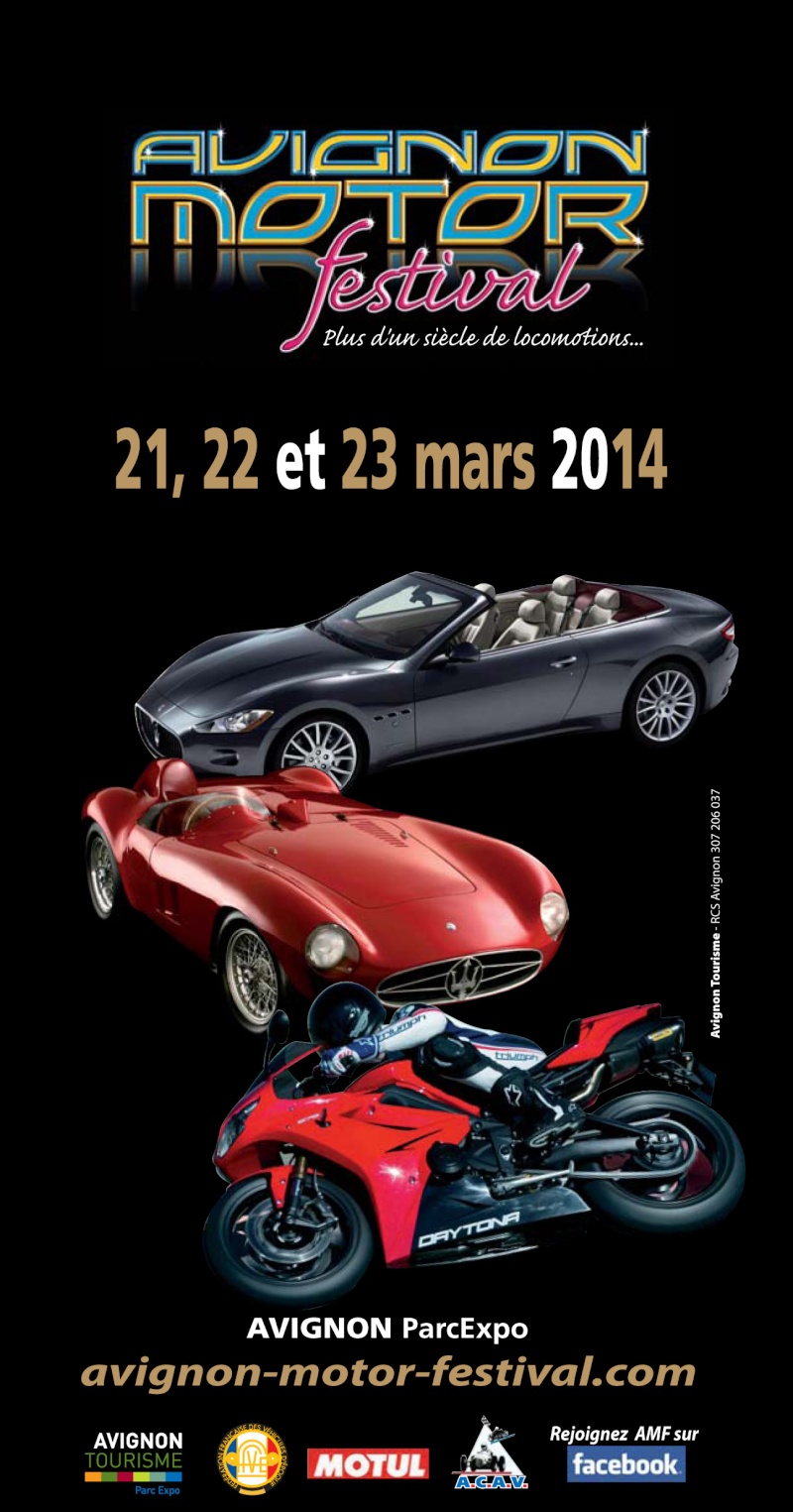 Avignon Motor Festival 21, 22 et 23 mars 2014 Flyer_10