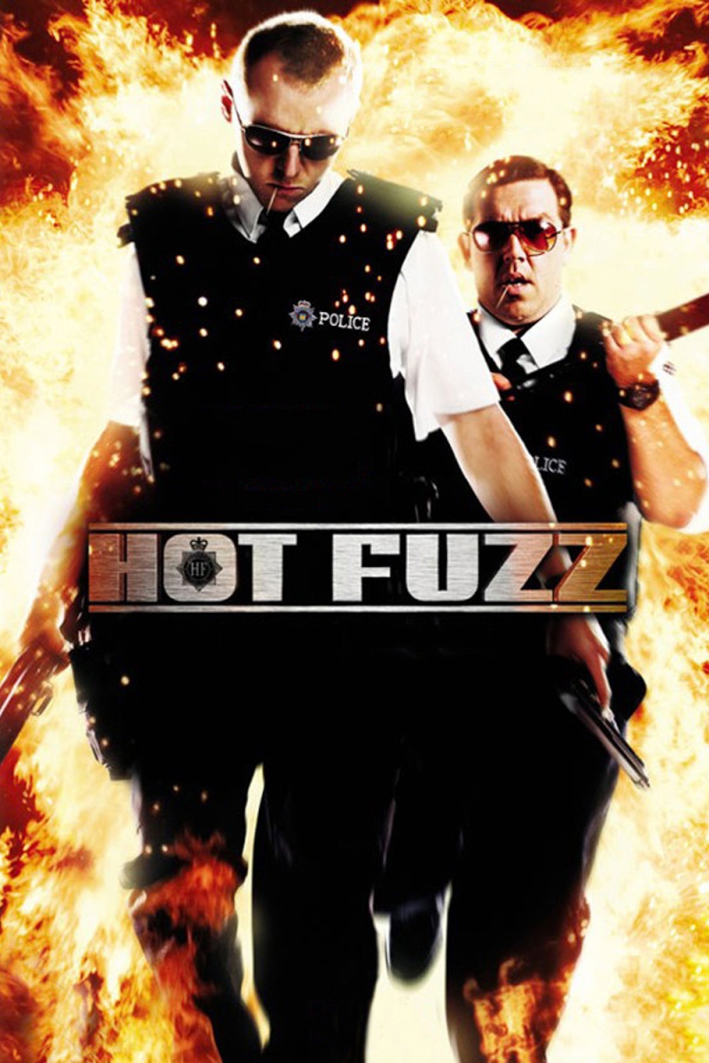 Hot Fuzz - Edgar Wright - 2007 Couv_h10