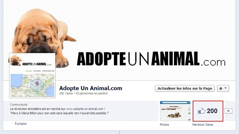 site  "Adopte un animal.com" Adopt410