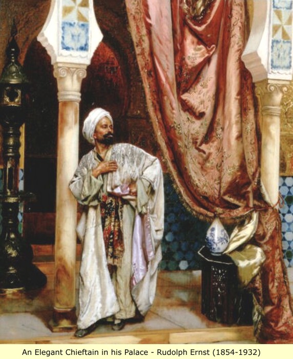 Arab and Berber (Moor) paintings A_pain11