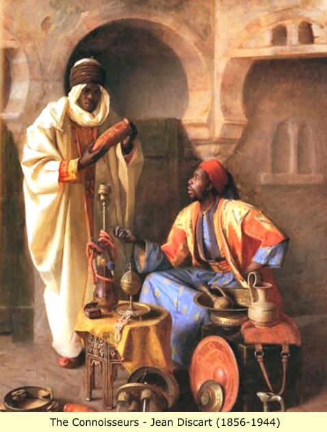Arab and Berber (Moor) paintings The Ancient Arabs Paint111