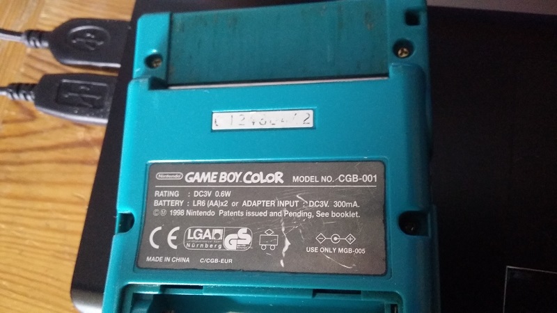 Game boy color EUR made in japan ? wtf ? 20140310