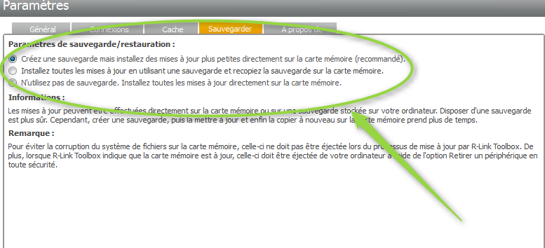 RLINK: Empreinte, sauvegarde sur SD? ou Clé USB?? 2013-126