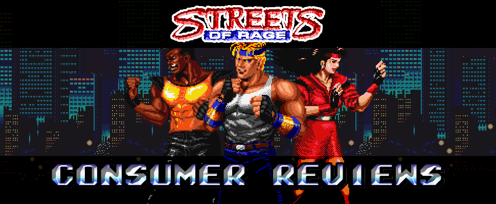 Streets of Rage - Consumer reviews 