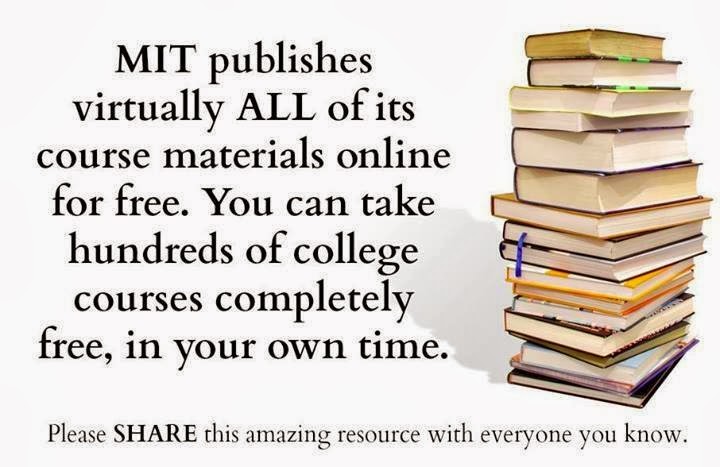 MIT Publishes virtually ALL of it's course materials online for free Mit10