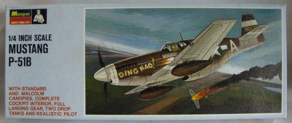 (Projet AA) North-Américan P-51B-10 'Mustang III' Monogram 1/48 Monogr10