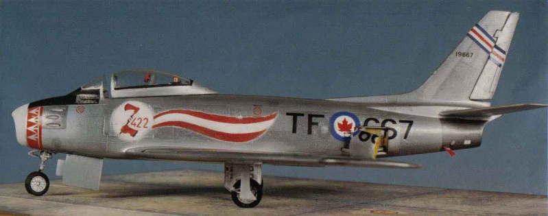 F-86 (422 Sqn RCAF) Monogram 1/48 Notrh-10