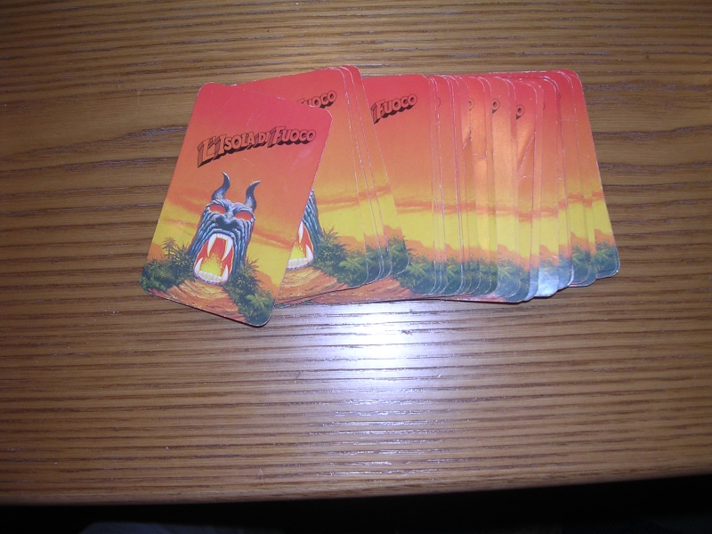 vendo carte del gioco isola di fuoco 00420