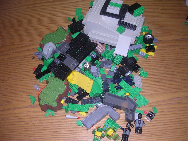 tipo lego tartarughe ninja 00810