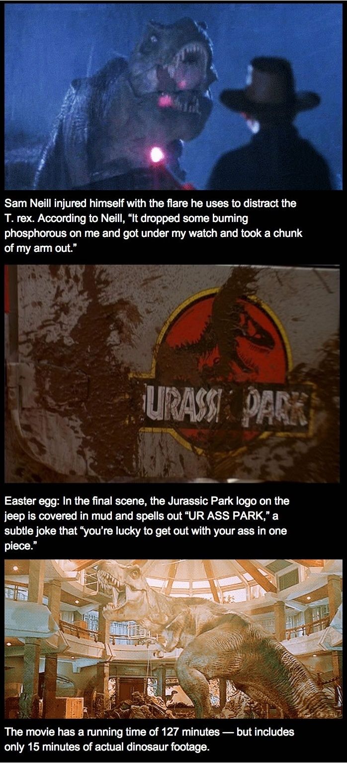 21 you might not know about Jurassic park Jurass11