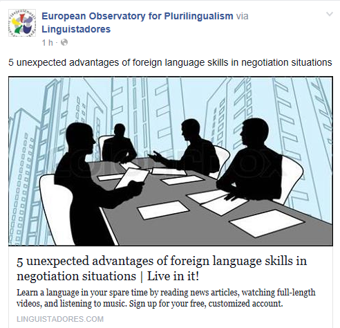 5 unexpected advantages of foreign language skills in negotiation situations Temp2007