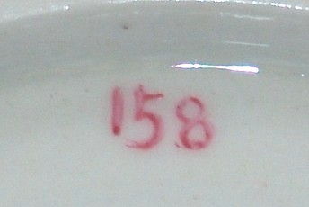late 18th or early 19th century English saucer ID maker please 158sau13