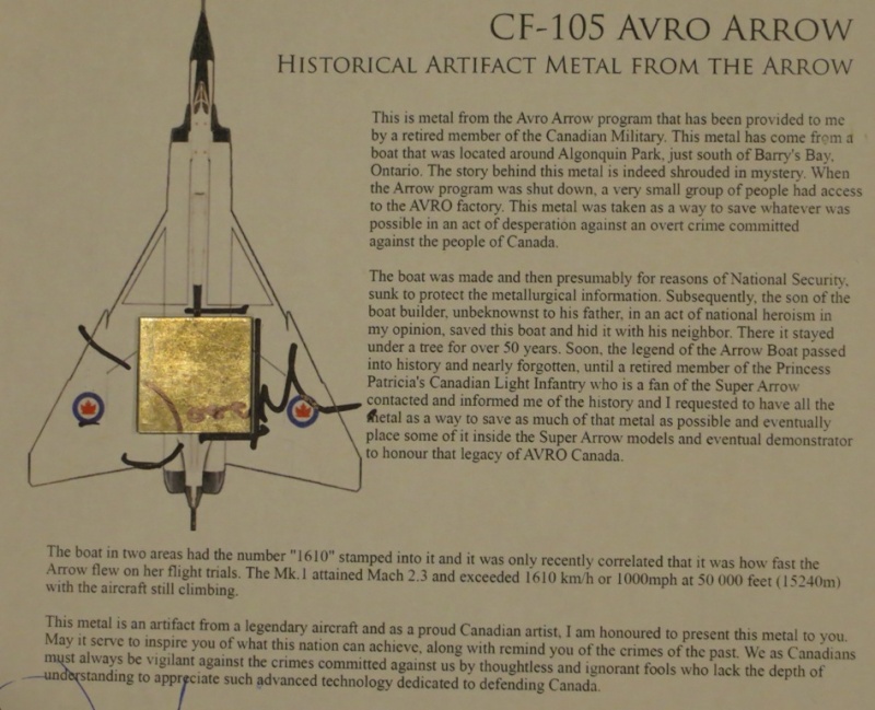 Piece of Avro Arrow Img_0913