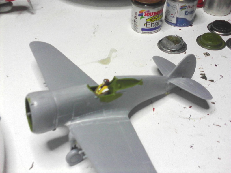 1/72 - CURTISS H75 MOHAWK - AZUR - MONTAGE TERMINE P_201415