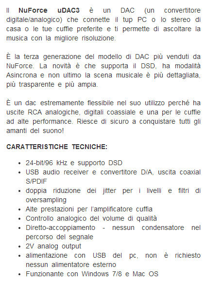 Nuforce UDac 3 - terza generazione del piccolo dac Nuforc10