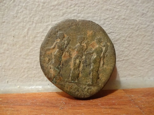 Monnaies Marc-Aurele, Commode, Tetricus Ier et Licinius Ier Sester14