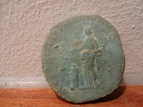 Monnaies Marc-Aurele, Commode, Tetricus Ier et Licinius Ier Sester16