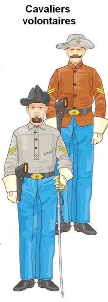 La guerre de sécession: L'armée Confédérée Cavali17