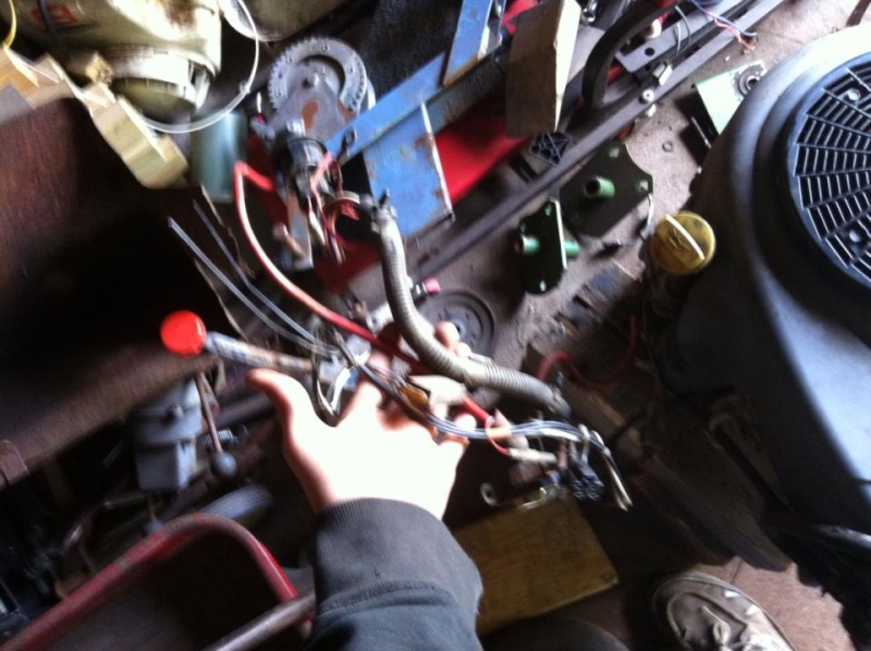 Briggs 21.5 v-twin intek re-wiring