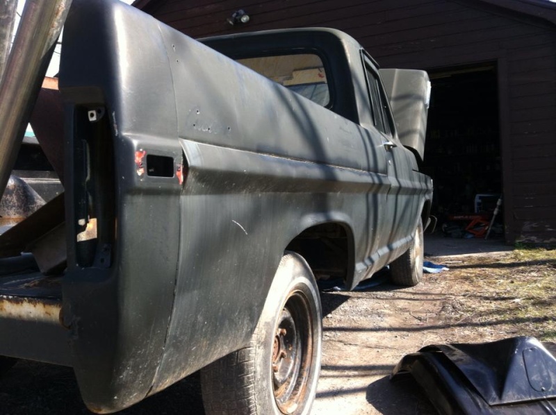 Redline's 1971 Ford F-100 Big Block swb 16195610