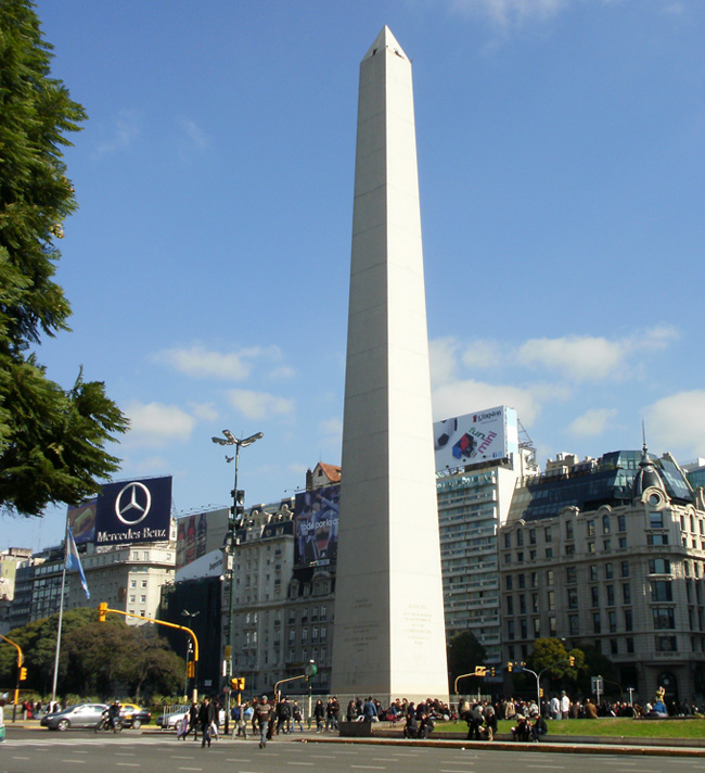 (Argentine) L'obélisque de Buenos Aires. 56250010