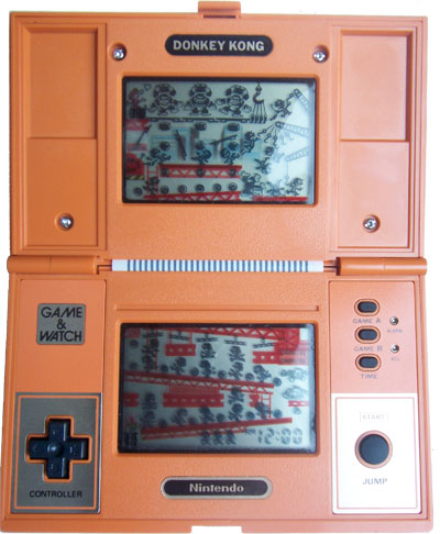 Le jeu n°1 de mon enfance .DONKEY KONG sur Nintendo (jeu electronique portable). 12508610