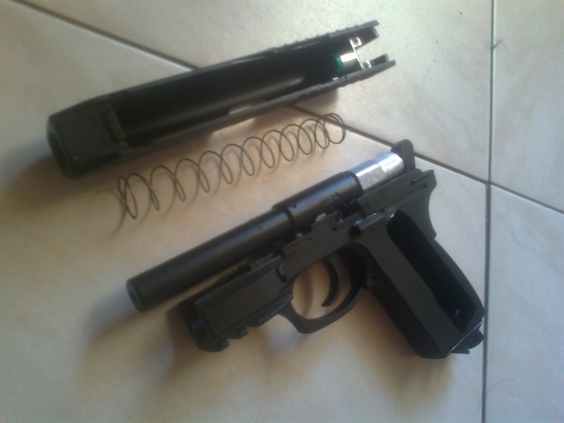 Pistolet - WinGun: revolver sport 701S/pistolet panther 801 blowback.  Photo039
