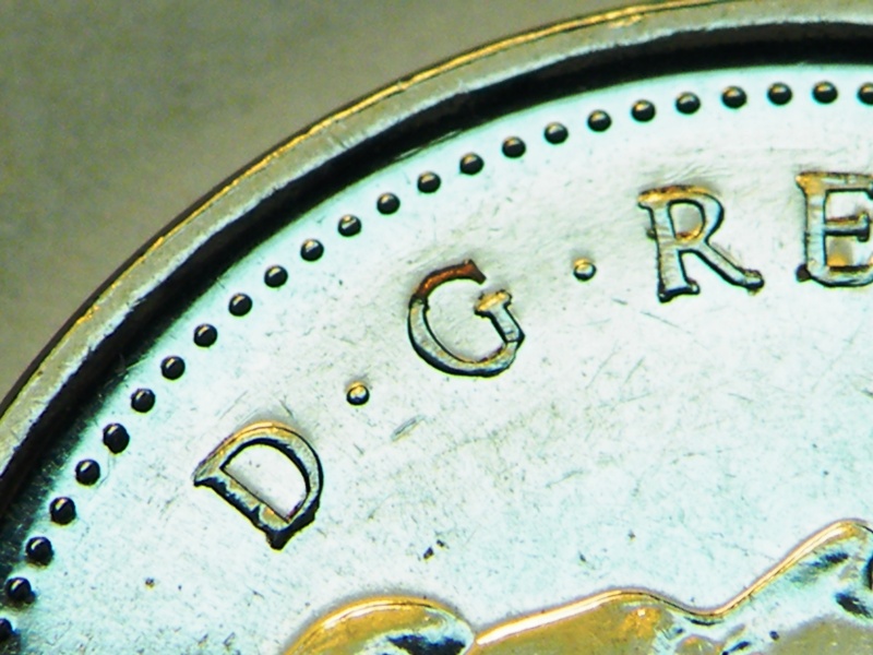 2008 - Coin Détérioré, Double "008" (Deteriorated Die) Dscf1113