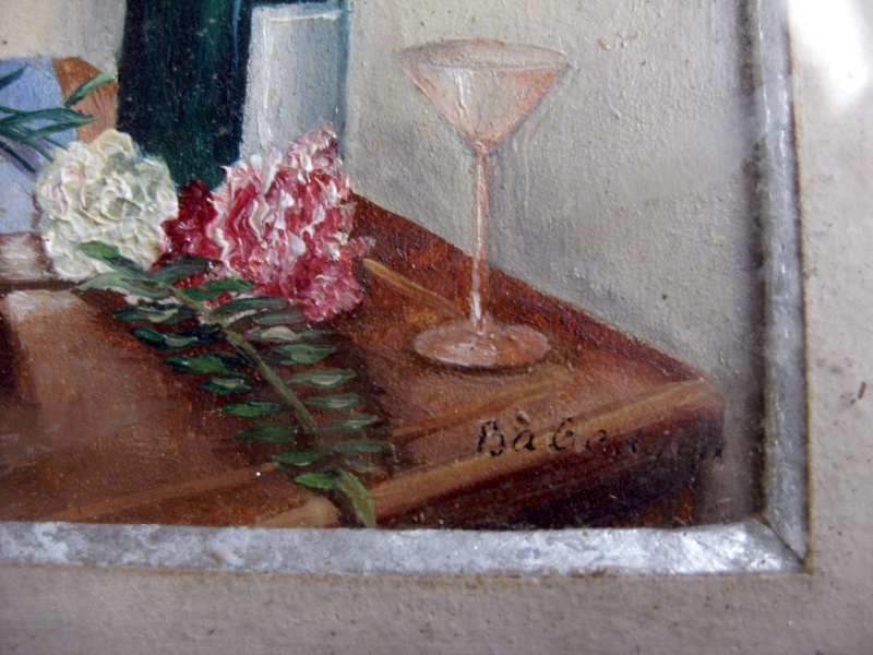 1926/1927: Peinture miniature de Joseph  BABADJAN peintre Russe exilé en France . Miniat12