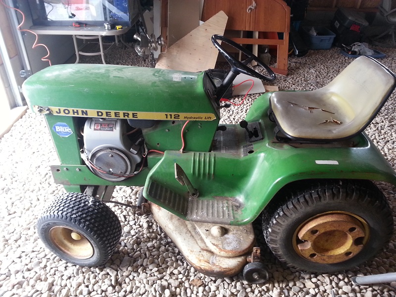 1970 John Deere 112... The beginnings of MULE II Johnny10