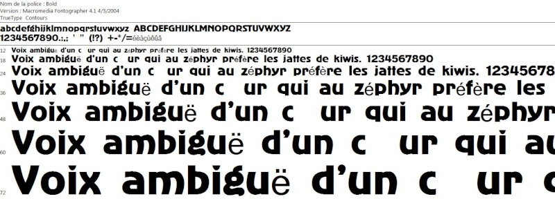 Police d'écriture (Font) de Starsky et Hutch Captur22