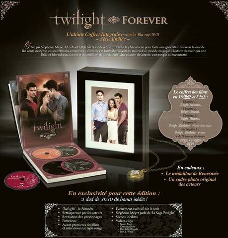 Coffret DVD] Twilight Forever : coffret intégrale (série limitée)