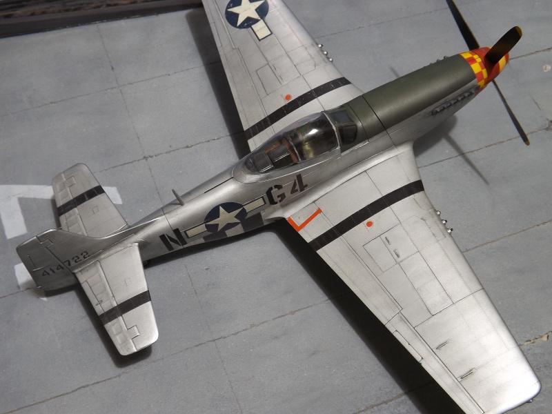 p 51 mustang temptation . 1:32 hasegawa 04218