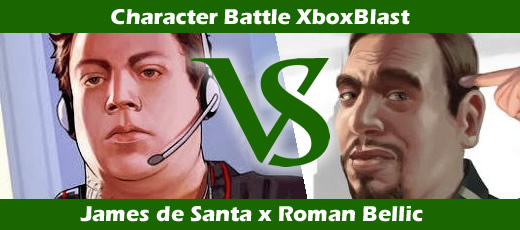 Character Battle XB #3 - James de Santa x Roman Bellic 1b10