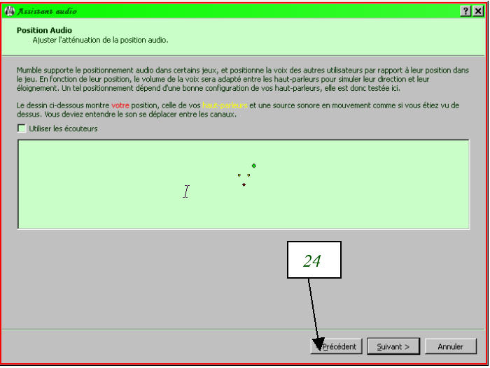 Configuration de MUMBLE. Mumble24