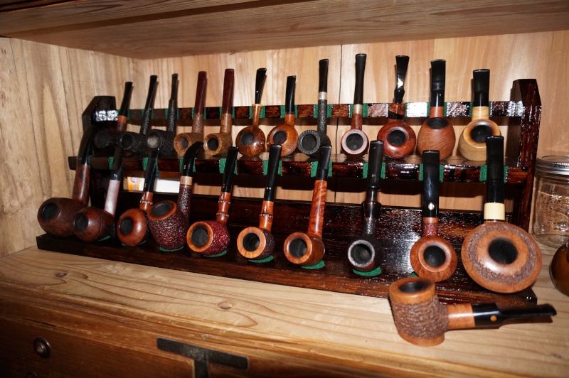 how to make a smoking pipe rack how to make a smoking pipe rack