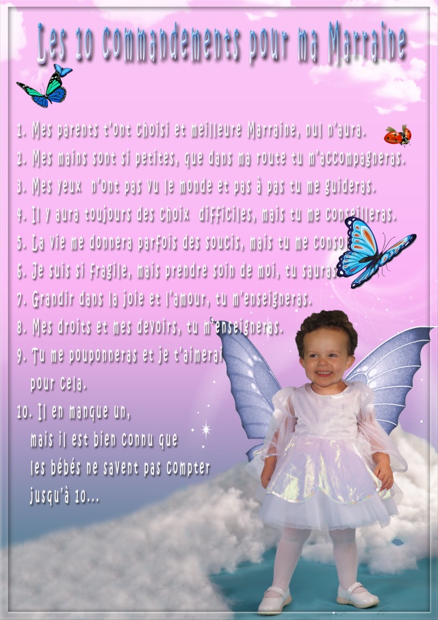 billet baby sitting parrain marraine Parrai38