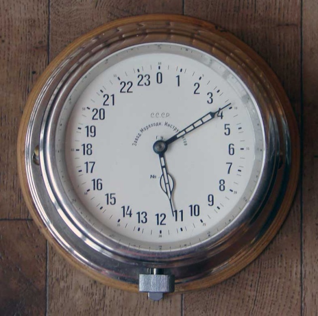 Horloge des Sous-Marins Russe et Soviétique Boatcl14