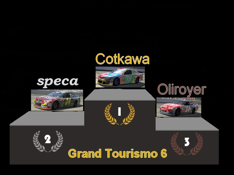 NASCAR SUR GT6 Podium11