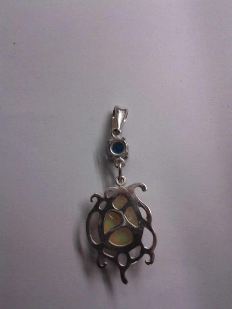 Pendentif topaze et opale Penden13