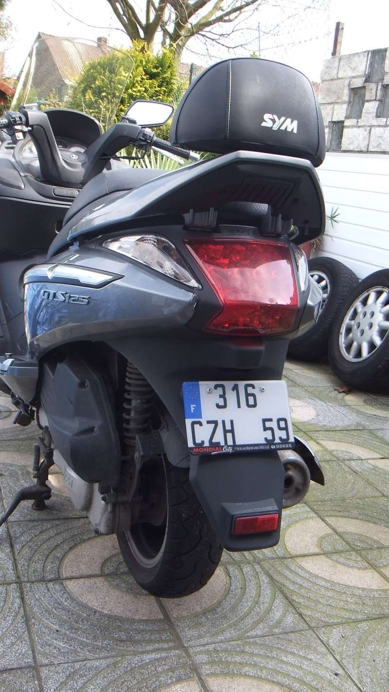 scooter 125; Mon nouveau joujou. Dscf4520